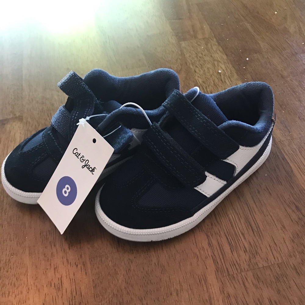 NWT toddler boy shoes, Cat & Jack size 8